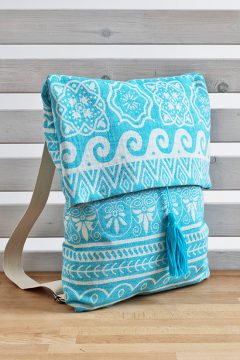 Plecak MEANDROS TURQUOISE Relax Fringe